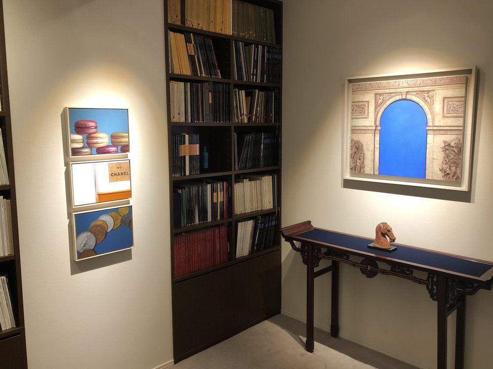 「藤田勇哉展 ― à Paris」展示風景(2020年)